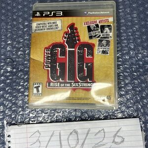 PlayStation 3 Power Gig: Rise of the SixString - Gold Case